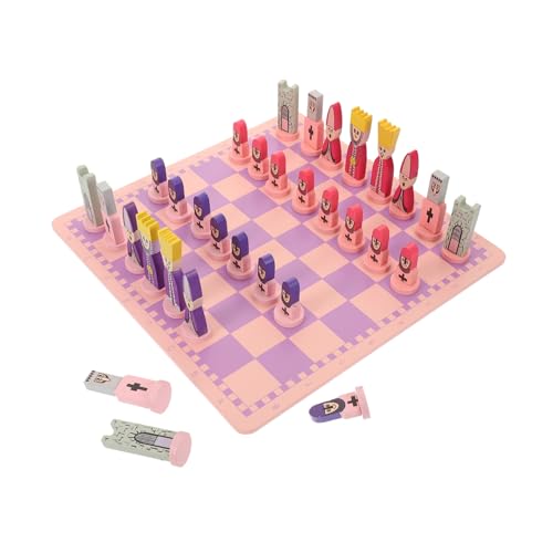 HEALSOPTHY Schachspiel Set Tragbar Leicht Pädagogisches Schachbrett für Erwachsene und Fördert Logisches Denken und Planung Reisespiel HEALSOPTHY Schachspiel Set Tragbar Leicht Pädagogisches Schachbrett für Erwachsene und Fördert Logisches Denken und Planung Reisespiel von HEALSOPTHY