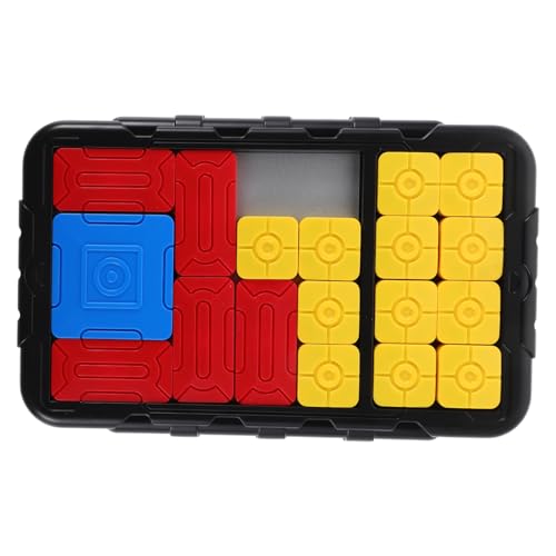 HEALSOPTHY Schiebepuzzle für Kognitive Entwicklung Logikspiel mit Multilevel Herausforderungen Verbessert Räumliche Vorstellungskraft für Erwachsene Lernspielzeug für Partys und von HEALSOPTHY