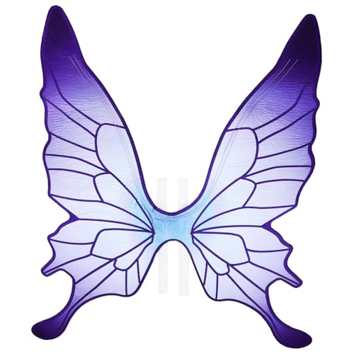 HEALSOPTHY Schmetterlingsflügel Damen Stoff Große Kostümflügel für Party Cosplay Halloween Verstellbar Komfortabel für Mädchen und Frauen HEALSOPTHY Schmetterlingsflügel Damen Stoff Große Kostümflügel für Party Cosplay Halloween Verstellbar Komfortabel für Mädchen und Frauen von HEALSOPTHY