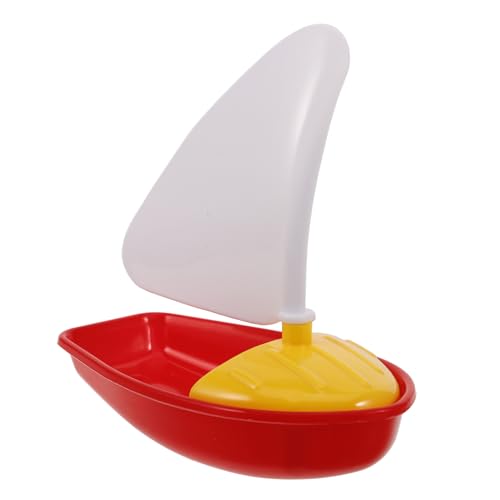 HEALSOPTHY Schwimmendes Mini Segelboot Badespielzeug für Kleinkinder Sicheres Langlebiges Wasserfahrzeug für Badewanne und Strand Fördert Spielerisch Motorik und Teamwork bei Kindern von HEALSOPTHY