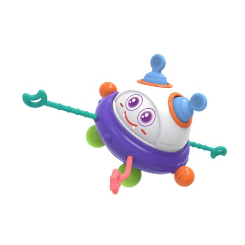 HEALSOPTHY Sensorisches Babyspielzeug mit Zugseil Leichter UFO Pull String Aktivitätsspiel für Neugeborene und Kleinkinder zur Greifförderung Sicherer für Frühe Lernentwicklung und Babyschale von HEALSOPTHY
