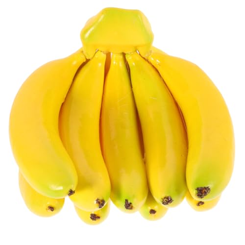 HEALSOPTHY Simulation Banana Buna Banane Obst Ornament Banana Accessoire Bananen Herzstück Bananen Wohnkultur Realistische Gefälschte Banane Bündel HEALSOPTHY Simulation Banana Buna Banane Obst Ornament Banana Accessoire Bananen Herzstück Bananen Wohnkultur Realistische Gefälschte Banane Bündel von HEALSOPTHY