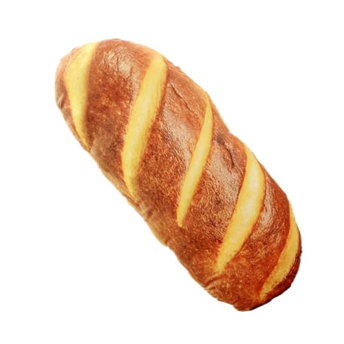 HEALSOPTHY Simulation Butter Brot Kissen Weiches Wurfkissen mit PP Baumwolle Füllung Sofa Lendenstütze Schlafkissen Kuscheliges Toastbrot Dekokissen von HEALSOPTHY