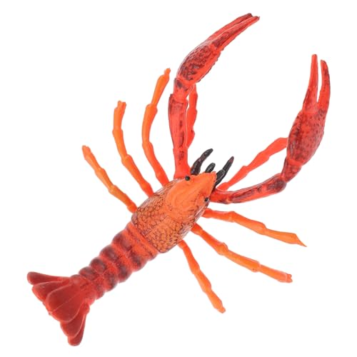 HEALSOPTHY Simulation Lobster Modell für Junge Mädchen Lebensechte Dekoration für Schlafzimmer und Balkon Pädagogisches Meerestiere Lernspielzeug Fein Verarbeitet Einzigartiges von HEALSOPTHY