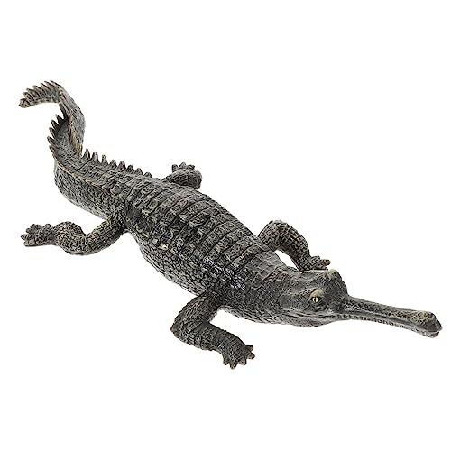 HEALSOPTHY Lebensechtes Simulationsmodell Krokodil aus Kunststoff für Kinderzimmerdekoration Realistisches Tiermodell für Kreative Lernspiele HEALSOPTHY Lebensechtes Simulationsmodell Krokodil aus Kunststoff für Kinderzimmerdekoration Realistisches Tiermodell für Kreative Lernspiele von HEALSOPTHY