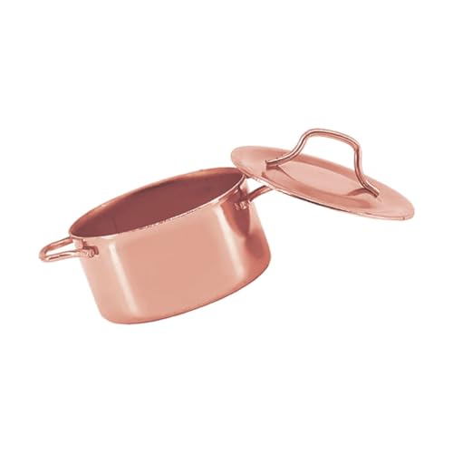 HEALSOPTHY Simulierter Suppentopf Miniatur Machen Mini-puppenhauszubehör Kochen Mini-küchenschmuck Simulation Mini-küchenspielzeug Mini-hauskochgeschirr- Legierung Rose Gold HEALSOPTHY Simulierter Suppentopf Miniatur Machen Mini-puppenhauszubehör Kochen Mini-küchenschmuck Simulation Mini-küchenspielzeug Mini-hauskochgeschirr- Legierung Rose Gold von HEALSOPTHY