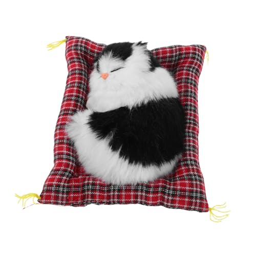 HEALSOPTHY Simuliertes Katzenmodell Katzenstatuen Wohnkultur realistische Katze falsches Haustier Interaktives Katzenspielzeug Katze Tiermodell Kätzchenfiguren realistische Kätzchen Kunstfell von HEALSOPTHY