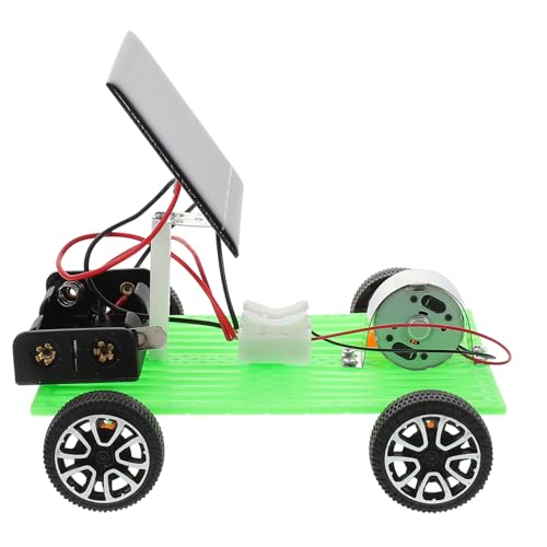 HEALSOPTHY Solarbetriebenes DIY Solarauto Bausatz Lernspielzeug zum Selberbauen Vielseitiges Solarfahrzeug Modell für Praktische Wissenschaft und Technikförderung von HEALSOPTHY