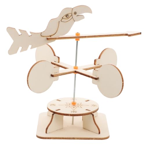 HEALSOPTHY Stem-windmühlen-Spielzeug Für Kinder, DIY-wissenschafts-windfahnen-experimentierset Für Mint- Und Homeschool-projekte, Holz-bastelset, Lehrreiches Und Lustiges Lernspielzeug von HEALSOPTHY