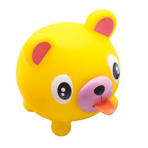 HEALSOPTHY Stresslösendes Quietschspielzeug Kleine Gelbe Bärfigur aus PVC Anti Stress Ventilationsspielzeug Lustiges Quietschendes Drückspielzeug für Jungen und Mädchen zur Angst HEALSOPTHY Stresslösendes Quietschspielzeug Kleine Gelbe Bärfigur aus PVC Anti Stress Ventilationsspielzeug Lustiges Quietschendes Drückspielzeug für Jungen und Mädchen zur Angst von HEALSOPTHY