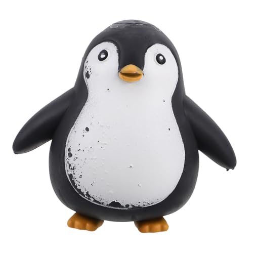 HEALSOPTHY Süßes Pinguin Quetschspielzeug und Handlich zur Stressreduktion Charmantes Antistress Tier mit Bunten Farben für Büro Zuhause und Unterwegs für Entspannendes Sensorisches Spiel von HEALSOPTHY
