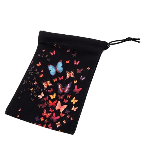 HEALSOPTHY Tarot Karten Aufbewahrungsbeutel Samt mit Kordelzug Praktischer Stoffbeutel für Tarotkarten Schmuck und Zauberzubehör Weicher Beutel für Sichere Lagerung und Transport HEALSOPTHY Tarot Karten Aufbewahrungsbeutel Samt mit Kordelzug Praktischer Stoffbeutel für Tarotkarten Schmuck und Zauberzubehör Weicher Beutel für Sichere Lagerung und Transport von HEALSOPTHY