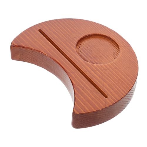 HEALSOPTHY Tarotkartenanzeigestand Holzkartenhalter Ausstellungsständer für Karten Tarothalter aus Holz Tarotkarten-Organizer Tarotkartenhalter hölzern Light Brown von HEALSOPTHY