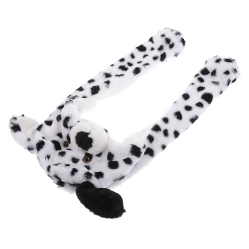 HEALSOPTHY Tierhut mit Beweglichen Ohren Plüschmütze für Damen und Warm und Lustig für Halloween und Weihnachtsfeiern als und Partyzubehör von HEALSOPTHY