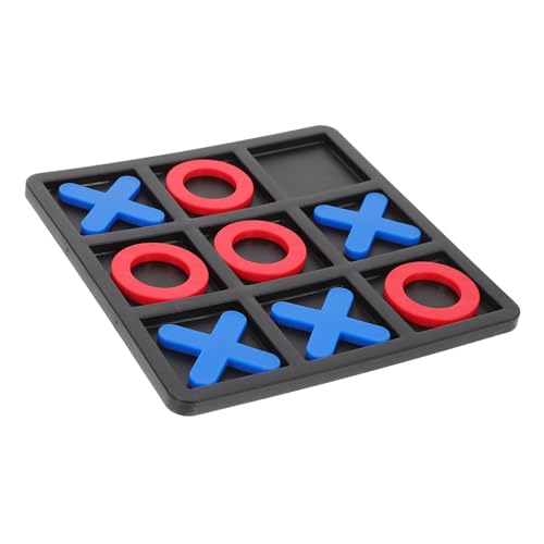 HEALSOPTHY Tischspiel Lernspielzeug Spiel mit O Blauem X und Schwarzem Brett Pädagogisches Brettspiel für Kognitive Entwicklung Tragbares Party und Reisespielzeug von HEALSOPTHY