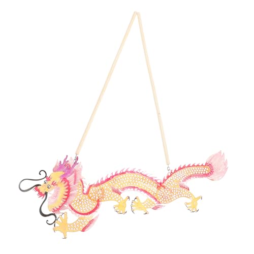 HEALSOPTHY Traditionelle Chinesische Handgemachte Schattenpuppen Tanzspielzeug Robuste Materialien Pädagogisches Puppenspiel Für Bastelset von HEALSOPTHY