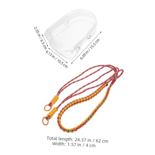 HEALSOPTHY Transparent Doll Storage Bag mit Reißverschluss und Gewebtem Trageband Robuster Transparenter Organizer für Mini-Figuren und Zubehör Reisetaugliche Aufbewahrungstasche für HEALSOPTHY Transparent Doll Storage Bag mit Reißverschluss und Gewebtem Trageband Robuster Transparenter Organizer für Mini-Figuren und Zubehör Reisetaugliche Aufbewahrungstasche für von HEALSOPTHY