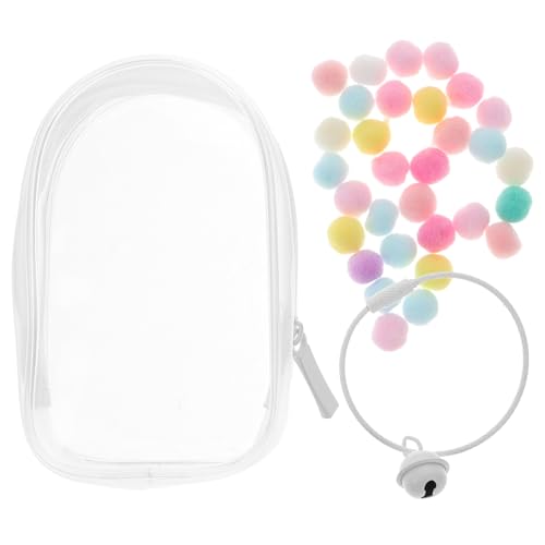 HEALSOPTHY Transparente PVC Doll Display Tasche mit Reißverschluss und Ring Kleine Tragbare Aufbewahrungstasche mit Glöckchen Modische Mini Puppen Tragetasche zur Präsentation und HEALSOPTHY Transparente PVC Doll Display Tasche mit Reißverschluss und Ring Kleine Tragbare Aufbewahrungstasche mit Glöckchen Modische Mini Puppen Tragetasche zur Präsentation und von HEALSOPTHY