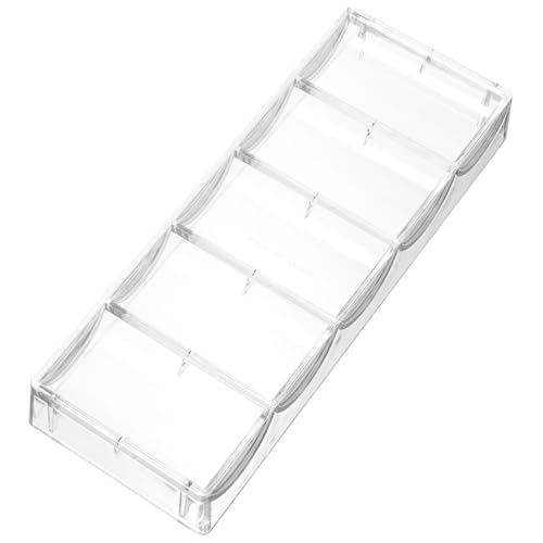 HEALSOPTHY Transparentes Pokerchip Halterfach mit Großem Fassungsvermögen Multifunktionale Aufbewahrungsbox für und Kleine Gegenstände zur Organisation und Klassifizierung HEALSOPTHY Transparentes Pokerchip Halterfach mit Großem Fassungsvermögen Multifunktionale Aufbewahrungsbox für und Kleine Gegenstände zur Organisation und Klassifizierung von HEALSOPTHY