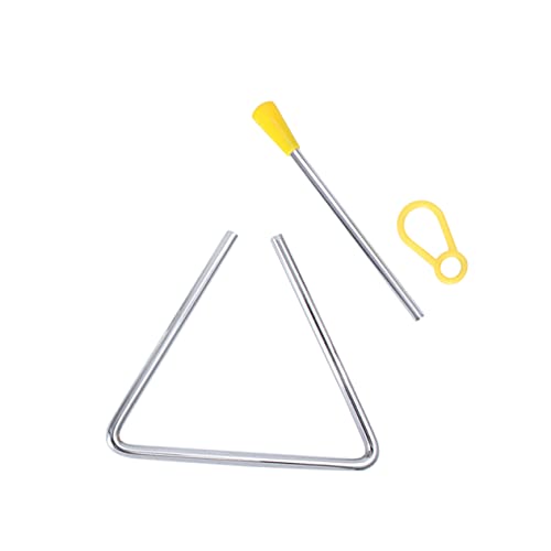 HEALSOPTHY Triangel Musikinstrument Sicheres Percussion Schlaginstrument für Musikalische Früherziehung Fördert Hand Auge Koordination und Hörvermögen Geeignet für Kindergarten und Zuhause HEALSOPTHY Triangel Musikinstrument Sicheres Percussion Schlaginstrument für Musikalische Früherziehung Fördert Hand Auge Koordination und Hörvermögen Geeignet für Kindergarten und Zuhause von HEALSOPTHY