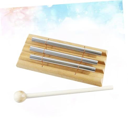 HEALSOPTHY Trio Klangspiel Holz Percussion Musikinstrument für Kleinkinder Windspiel mit Metallrohren Sicher und Stabil Fördert Musikalische Entwicklung und HEALSOPTHY Trio Klangspiel Holz Percussion Musikinstrument für Kleinkinder Windspiel mit Metallrohren Sicher und Stabil Fördert Musikalische Entwicklung und von HEALSOPTHY