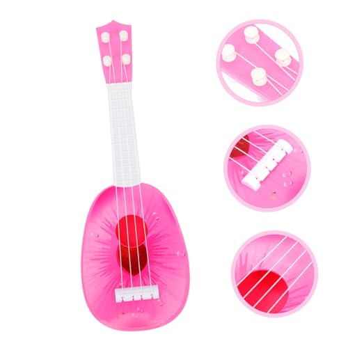 HEALSOPTHY Ukulele Gitarre Simulation Musikinstrument Lernspielzeug für Jungen Mädchen Ab Jahren Sicheres Kunststoff Design Pädagogisches Geschenk zur Musikalischen Früherziehung von HEALSOPTHY