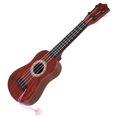 HEALSOPTHY Ukulele Groß Stabiles Musikspielzeug aus Sicherem Material Realistische Vier Saiten Gitarre für Kleinkinder Frühes Lerninstrument für Jungen und Mädchen HEALSOPTHY Ukulele Groß Stabiles Musikspielzeug aus Sicherem Material Realistische Vier Saiten Gitarre für Kleinkinder Frühes Lerninstrument für Jungen und Mädchen von HEALSOPTHY