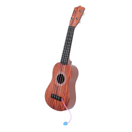 HEALSOPTHY Ukulele Holzoptik mit Realistischem Klang für Anfänger Ab Jahren Stimmbares Musikinstrument für Mädchen und Jungen Musikspielzeug von HEALSOPTHY
