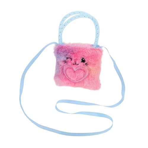 HEALSOPTHY Umhängetasche Für -umhängetasche Für Mädchen Geldbörse Für Mädchen Hubbit -anhänger -schulterhandtaschen Geldbörse Für Kleine Mädchen Kleine Mädchen Geldbeutel Plüsch von HEALSOPTHY