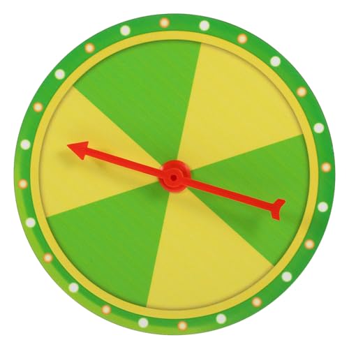 HEALSOPTHY Wandhängendes Drehspiel Wiederverwendbare Drehbare Leicht Montierbar Robustes Party Accessoire für Vielseitigen Spielspaß von HEALSOPTHY