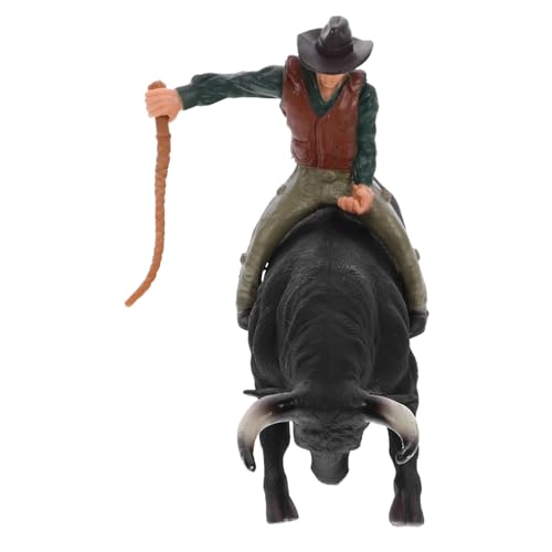 HEALSOPTHY Western Stierkampf Modell Statische Matador und Bullen Figur Detailreiches Western Craft Robustes Dekoratives Bullfight Ornament für Geschenk HEALSOPTHY Western Stierkampf Modell Statische Matador und Bullen Figur Detailreiches Western Craft Robustes Dekoratives Bullfight Ornament für Geschenk von HEALSOPTHY