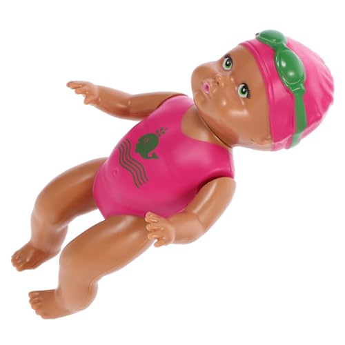 HEALSOPTHY Wind Up Schwimmpuppe für Kleinkinder Wasserdichtes Poolspielzeug für Badespaß für Sommer und Schwimmtraining Fördert Schwimmtechniken und Spielvergnügen von HEALSOPTHY