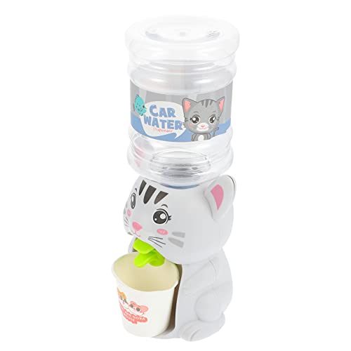 HEALSOPTHY mit Wasserspender Cartoon Wasserbrunnen wasserspender Trinkbrunnen Trinkbrunnen Modell Mini -Wasserspender Plastik Grey von HEALSOPTHY