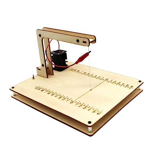 HEALSOPTHY wissenschaftliches Physik experimente Physics Toys Schneidemaschine für Schule DIY Schneidemaschine Physik Cutter- Lernspielzeug für Bambus von HEALSOPTHY