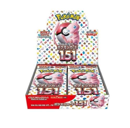 151 Display sv2a PKMN - Japanisch Booster Box 151 + 1 x Heartforcards® Versandschutz von HEART FOR CARDS