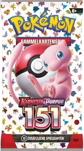 151 Edition Booster - DEUTSCHE Ausgabe - Booster Pack + Heartforcards Versandschutz 151 Edition Booster - DEUTSCHE Ausgabe - Booster Pack + Heartforcards Versandschutz von HEART FOR CARDS