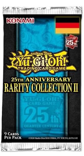 1x Yugioh! 25th Anniversary Rarity Collection 2-1x Booster - mit 9 zufälligen Karten - DEUTSCH + Heartforcards Versandschutz 1x Yugioh! 25th Anniversary Rarity Collection 2-1x Booster - mit 9 zufälligen Karten - DEUTSCH + Heartforcards Versandschutz von HEART FOR CARDS