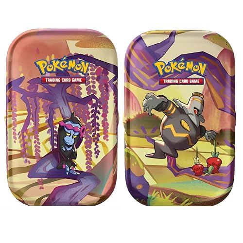2X zufällige Pokemon Scarlet & Violet - Shrouded Fable - MINI TIN - mit 2 Boosterpacks und vielem mehr + Heartforcards® Versandschutz von HEART FOR CARDS