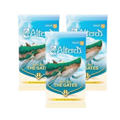 3X Altered TCG Booster - Beyond The Gates - Komplett neues Sammelkartenspiel - mit 1 Booster a 12 Karten - ENGLISCH + Heartforcards® Versandschutz 3X Altered TCG Booster - Beyond The Gates - Komplett neues Sammelkartenspiel - mit 1 Booster a 12 Karten - ENGLISCH + Heartforcards® Versandschutz von HEART FOR CARDS