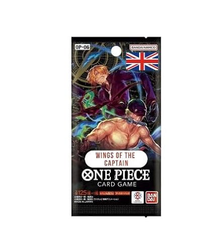 3X One Piece Card Game - OP-06 Wings of The Captain Booster mit 12 Karten pro Pack - ENGLISCH + Heartforcards® Versandschutz (3) von HEART FOR CARDS