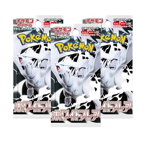 3er Pokemon White Flare Booster Pack | Japanisch | 3 Booster Packs á 7 Karten | Original & Neu 3er Pokemon White Flare Booster Pack | Japanisch | 3 Booster Packs á 7 Karten | Original & Neu von HEART FOR CARDS