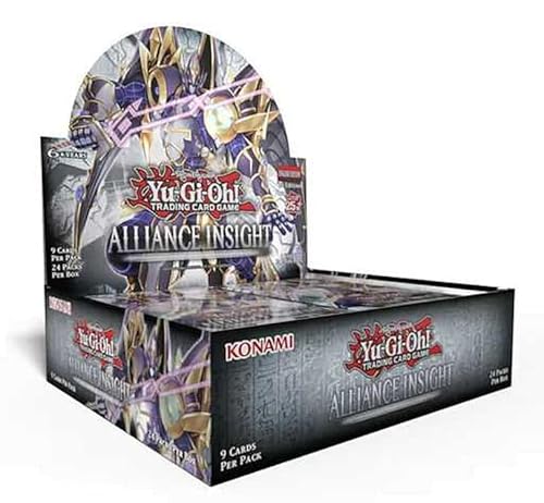 Alliance Insight Booster Display (Deutsch) – 24 Booster Packs mit je 9 Karten – Letzte Chance auf Quarter Century Secret Rares + Heartforcards® Versandschutz von HEART FOR CARDS
