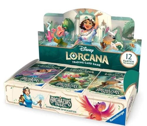 Archazias Insel | 24 Booster Display (Deutsch) | 288 Sammelkarten | Lorcana Trading Card Game TCG von HEART FOR CARDS