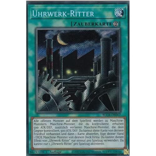 BLCR-DE007 - Uhrwerk-Ritter - DEUTSCH - Battles of Legend: Crystal Revenge + Heartforcards ® Toploader von HEART FOR CARDS