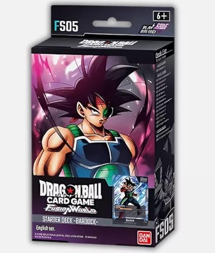 Bardock Deck FS-05 - Fusion World Starter Deck - Englisch - direkt spielbereites Deck + Heartforcards® Versandschutz von HEART FOR CARDS