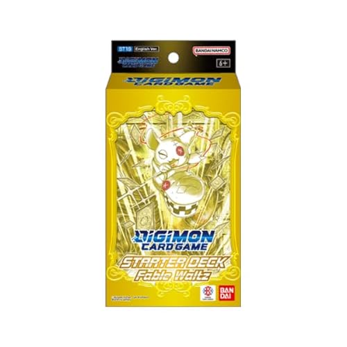 Digimon TCG Fable Waltz Deck – Sammlerdeck für Profis & Einsteiger | Exklusives Trading Card Game Deck mit Seltenen Karten | Perfekt für Turniere und Sammelspaß Digimon TCG Fable Waltz Deck – Sammlerdeck für Profis & Einsteiger | Exklusives Trading Card Game Deck mit Seltenen Karten | Perfekt für Turniere und Sammelspaß von HEART FOR CARDS