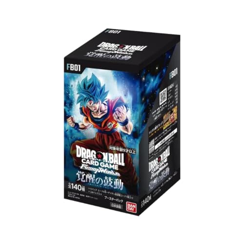 Dragon Ball SUPER Card Game - Fusion World Awakened Puls - Display mit 24 Boostern - [ FB-01 ] - JAPANISCH + Heartforcards® Versandschutz von HEART FOR CARDS