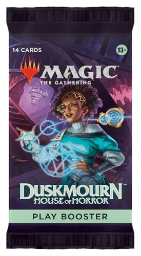 Duskmourn: House of Horror – Play Booster (Englisch) – 14 Karten pro Pack – Grusel trifft Strategie + Heartforcards® Versandschutz von HEART FOR CARDS