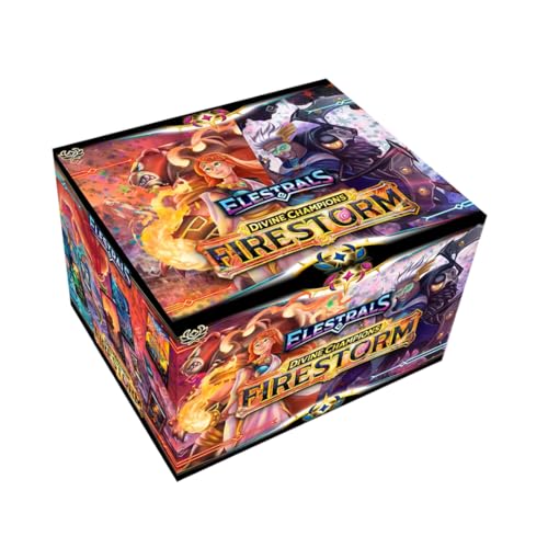Elestrals TCG – Firestorm Booster Box (EN) | 36 Booster Packs à 10 Karten | Englische Version | Trading Card Game von HEART FOR CARDS