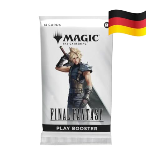 FINAL Fantasy Play Booster (DE) – Magic: The Gathering – 14 Karten | Universes Beyond + Heartforcards® Versandschutz von HEART FOR CARDS